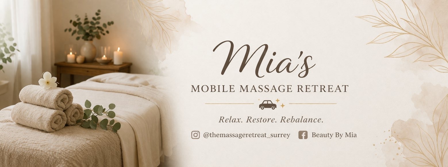 The Massage Retreat brand visual